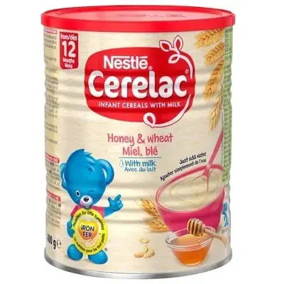 Nestle Cerelac Honey & Wheat Milk (400G)