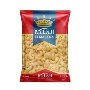 El-Maleka Elbow Pasta 400g - الملكة مكرونة هلالية