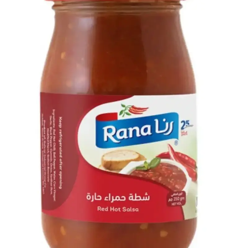 Rana Red Hot Salsa 250g - رنا صلصة حمراء حارة