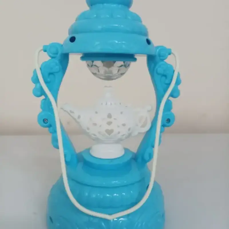 Plastic Blue Ramadan Lantern for Kids