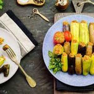 Mix Stuffed (Peppers-Zucchini -Aubergine)1kg -Frozen محشى مشكل
