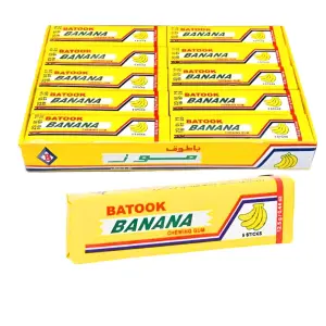 20pcs باطوق علكة بالموز