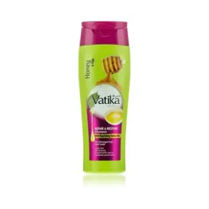 Vatika Honey & Egg Shampoo Repair And Restore 400ml -فاتيكا شامبو لترميم وتجديد الشعر بالعسل والبيض 400 مل
