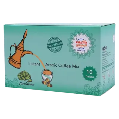 Kif Almosafer Instant Arabic Coffee Cardamom 10 x 30 gm
