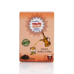 Kif Almosafer Instant Arabic Coffee Cloves 12 x 5 gm