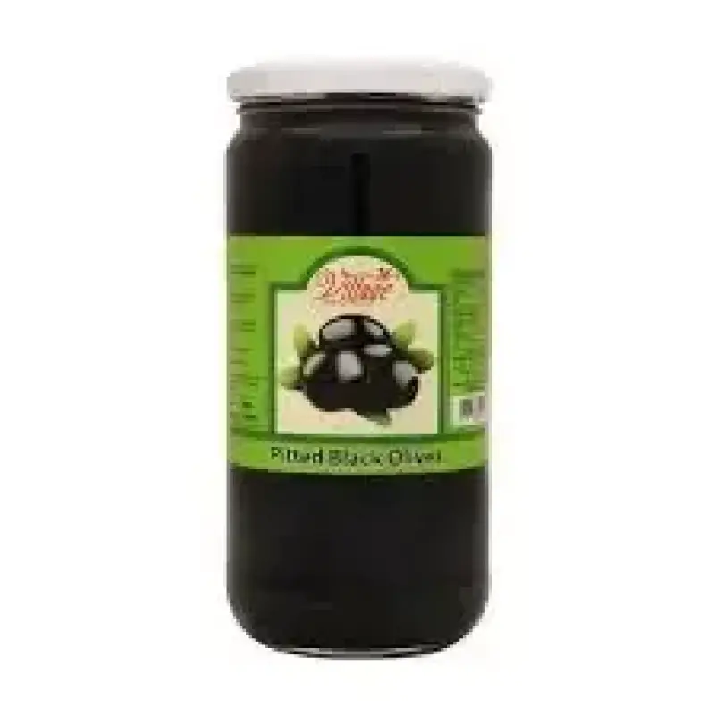 Village Black Olives 390g زيتون أسود