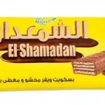 Elshamadan Yellow Biscuit Wafer Filled with Chocolate - 6 Pack