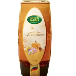 Green Farms Natural Honey Squeezable 300g جرين فارمز عسل طبيعي عبوة ضاغطة