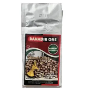 Banadir One Normal Ginger 500g قهوة بنادر بالهيل البارد
