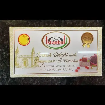 Istanbul Turkish Delight Pomegranate pistachio 350G