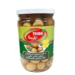 Teeba Green Olives Halabi 640G
