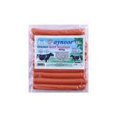 Aynoor Beef Sausage (& Chicken) Halal 400g